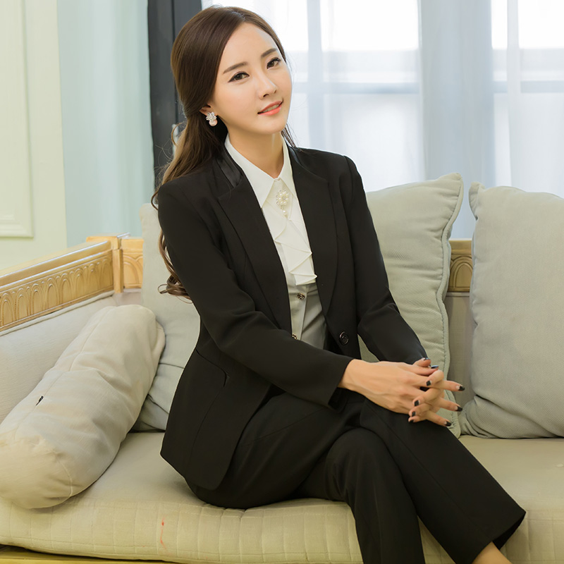 職業西（xī）服女套（tào）裝正裝西裝